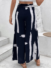 Personalized loose wide-leg pants