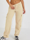 Casual loose-fitting sports fitness wide-leg pants