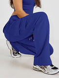 Casual loose-fitting sports fitness wide-leg pants