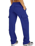 Casual loose-fitting sports fitness wide-leg pants