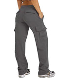 Casual loose-fitting sports fitness wide-leg pants