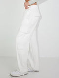 Casual loose-fitting sports fitness wide-leg pants