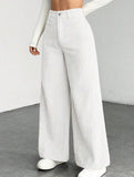 Casual loose straight wide-leg pants
