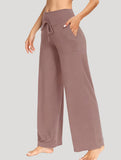 Wide-leg casual flowy sports yoga pants
