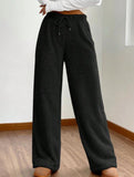 Casual loose-fitting warm casual pants