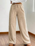 Casual loose-fitting warm casual pants