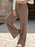 Women's casual elastic waist wide-leg pants_CWBLP01452