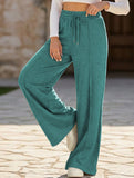 Women's casual elastic waist wide-leg pants_CWBLP01452