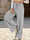 Women's casual elastic waist wide-leg pants_CWBLP01452