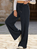 Women's casual elastic waist wide-leg pants_CWBLP01452