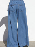 Elastic Waist Wide Leg Vintage Denim Pants_CWBLP01460