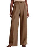 High Waist Straight Leg Wide Pants_CWBLP01495
