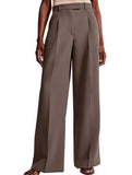 High Waist Straight Leg Wide Pants_CWBLP01495