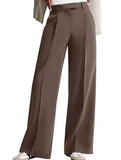 High Waist Straight Leg Wide Pants_CWBLP01495