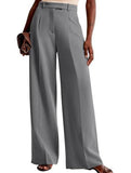 High Waist Straight Leg Wide Pants_CWBLP01495