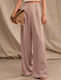 High Waist Wide Leg Straight Pants_CWBLP01498