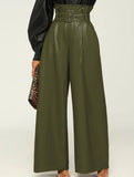 High Waist PU Leather Wide Leg Pants_CWBLP01521