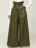 High Waist PU Leather Wide Leg Pants_CWBLP01521