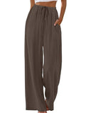 Versatile Elastic Waist Wide-Leg Pants for Women_CWBLP01528