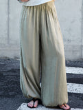 Tencel Ramie Balloon Pants Wide Leg Trousers_CWBLP01529