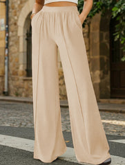 Loose Wide Leg Yoga Lounge Pants_CWBLP01544