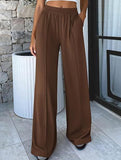 Loose Wide Leg Yoga Lounge Pants_CWBLP01544