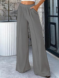Loose Wide Leg Yoga Lounge Pants_CWBLP01544