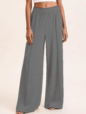 Loose Wide Leg Yoga Lounge Pants_CWBLP01544