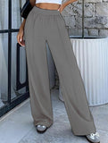 Loose Wide Leg Yoga Lounge Pants_CWBLP01544