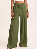 Loose Wide Leg Yoga Lounge Pants_CWBLP01544