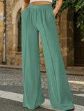 Loose Wide Leg Yoga Lounge Pants_CWBLP01544