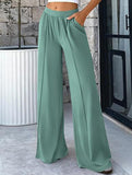 Loose Wide Leg Yoga Lounge Pants_CWBLP01544