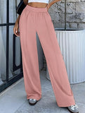 Loose Wide Leg Yoga Lounge Pants_CWBLP01544