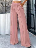 Loose Wide Leg Yoga Lounge Pants_CWBLP01544