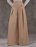 High Waist Wide Leg Office Straight Pants_CWBLP01553