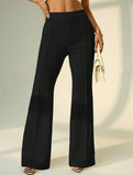 High Waist Loose Wide Leg Business Pants_CWBLP01555