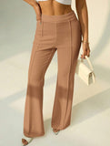 High Waist Loose Wide Leg Business Pants_CWBLP01555