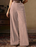 Corduroy High Waist Wide Leg Pants