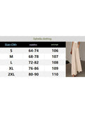 Elastic Waist Wide Leg Pants