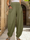 Cotton Loose Casual Harem Pants