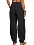 Cotton Loose Casual Harem Pants