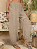 Cotton Loose Casual Harem Pants