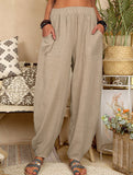 Cotton Loose Casual Harem Pants