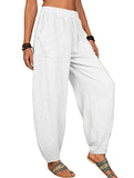 Cotton Loose Casual Harem Pants
