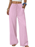 Tie Waist Wide Leg Pants_CWBLP01668