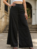 BUTTON-STRIPED BAGGY WIDE-LEG PANTS_CWBLP0680