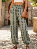 Mesh Wide-Leg Bloomers ??Casual Summer Pants