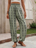 Mesh Wide-Leg Bloomers ??Casual Summer Pants