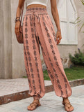 Mesh Wide-Leg Bloomers ??Casual Summer Pants