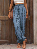 Mesh Wide-Leg Bloomers ??Casual Summer Pants